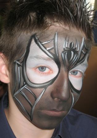 Black Spiderman | Blog | Facepaint UK